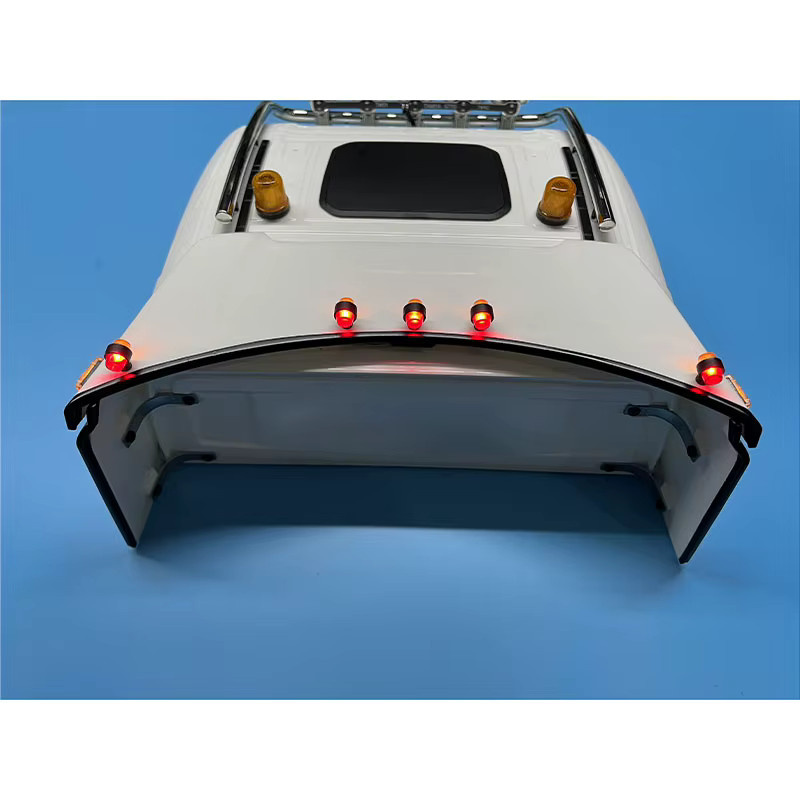 Tamiya LED-Positionslicht, zweifarbig, Weiß, Gelb, Rot, 1:14 - Bild 4