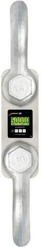 PCE Instruments Zugmesslasche PCE-DDM 50WI in Silber mit 50.000 kg Kapazität, Peak-Funktion, Fernanzeige und Summierfunktion - Bild 1
