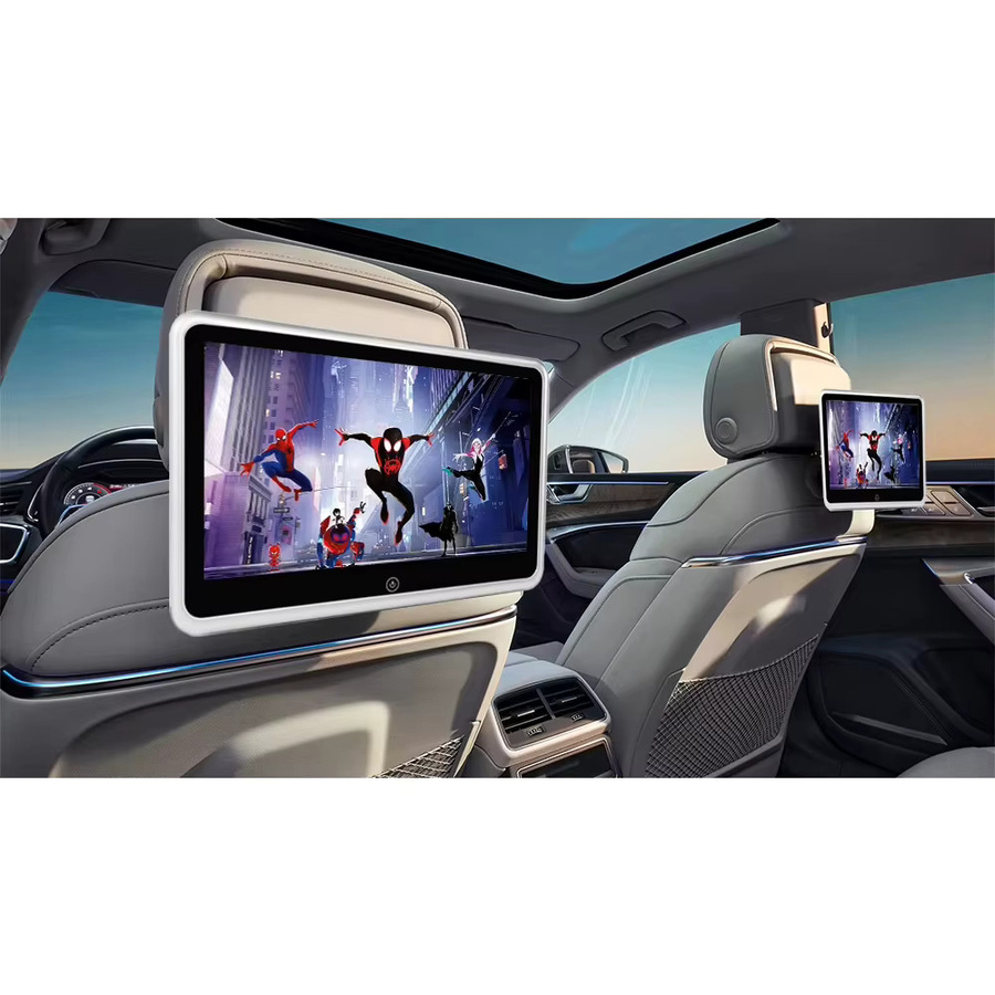 Carsanbo 10,1 Zoll Touchscreen Kopfstütze Monitor mit 1080P MP5 Multimedia Auto Radio und Bildschirm Projektion für Apple und Android - Bild 3