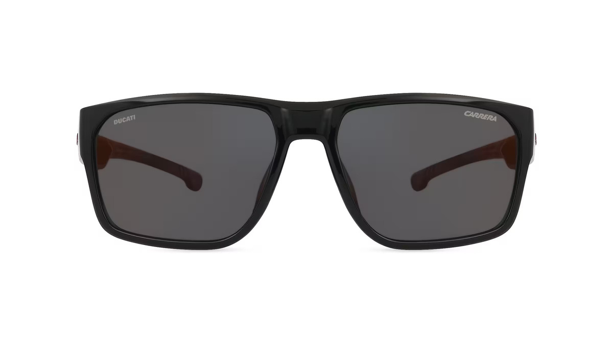 Carrera CARDUC Sonnenbrille Herren, Vollrand, Quadratisch, Kunststoff, schwarz - Bild 1