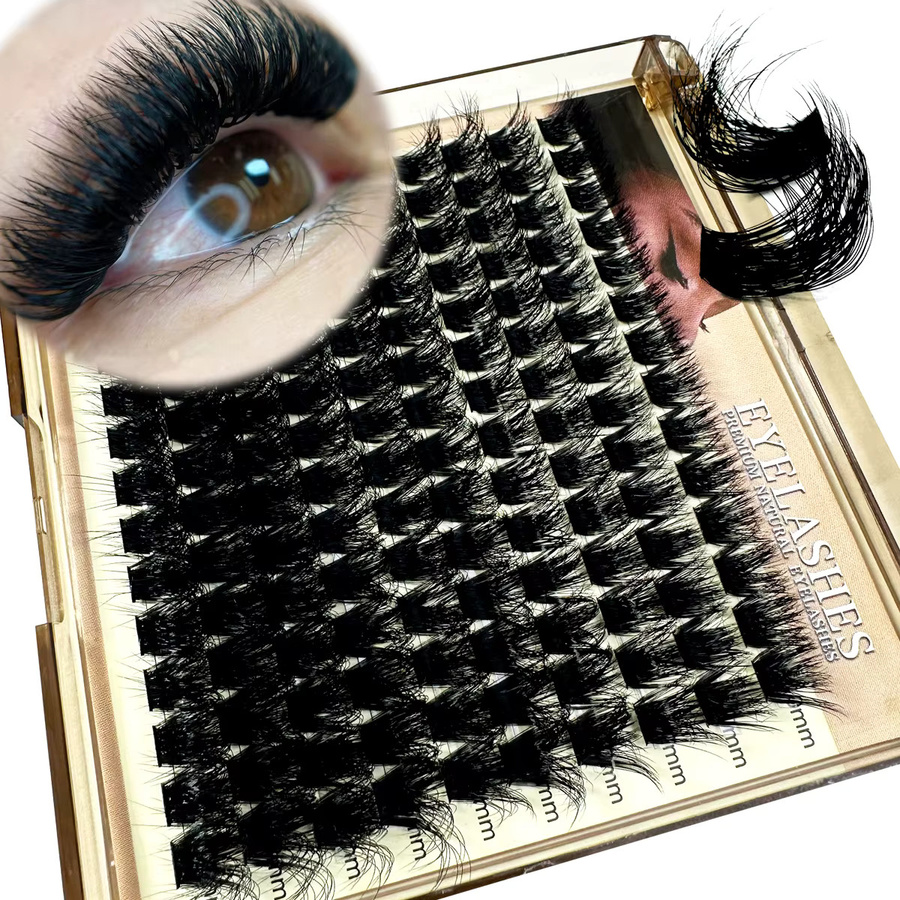 LYBCG Wimperncluster, Black, 10–18 mm, Unisex - Bild 5
