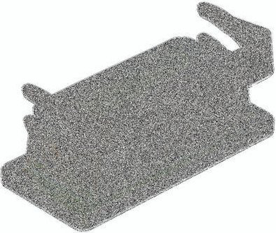 HARTING Anbaugehäuse 09 37 016 0398 in Grau aus Aluminium - Bild 1