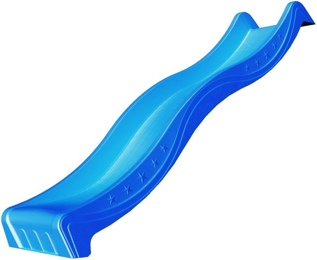 Intergard Wellenrutsche aus HDPE-Kunststoff in Blau, 220 cm - Bild 1