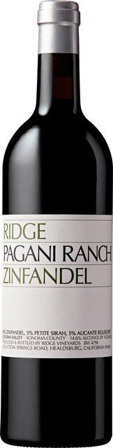 Ridge Pagani Ranch Zinfandel Rotwein, 2021, Sonoma County, USA, trocken, 0,75 l - Bild 1