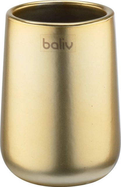 baliv Seifenschale Retro Futures aus Keramik in Goldfarben - Bild 1