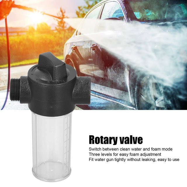 Schaumflasche für die Wasserpistole zur Autowäsche und für den Garten, 100 ml, multicolour - Bild 1
