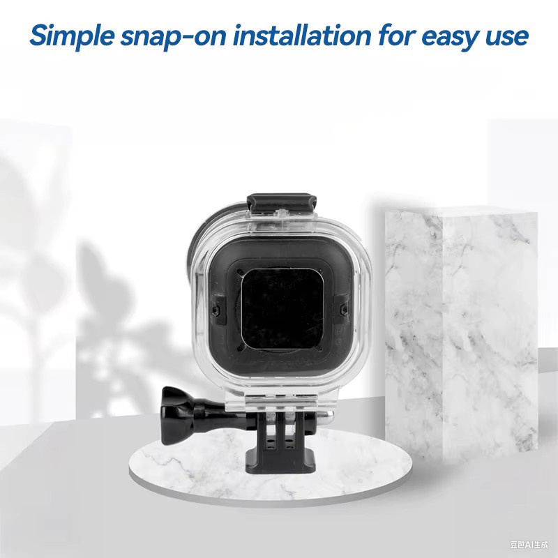 Wasserdichtes Unterwassergehäuse für Insta360 GO Ultra in Transparent - Bild 3