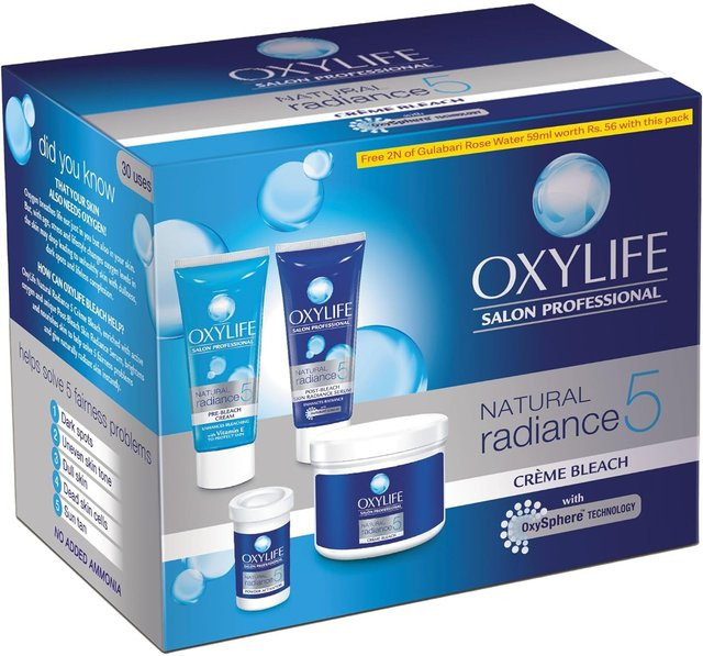 Oxylife Natural Radiance 5 Creme Bleichmittel, 310g, Gesicht, Unisex - Bild 1