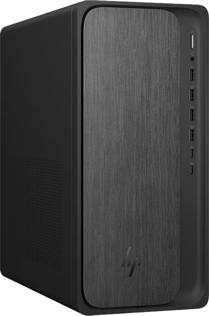 HP OmniDesk M02-0970nd Desktop-PC in Schwarz mit AMD Prozessor, 16 GB RAM, 1 TB SSD und Windows, inklusive Wi-Fi, Ethernet und USB-A - Bild 1