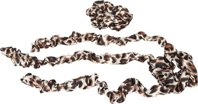 Koogeelife Hitzeloser Lockenwickler mit Scrunchie, Leopard Print, Damen - Bild 1
