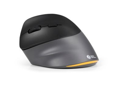 Bakker Elkhuizen Vertikalmaus PRF Pro für Linkshänder mit 8 Tasten und Scrollrad, USB-C und Bluetooth, Dunkelgrau, B: 110 mm, T: 70 mm, H: 85 mm - Bild 2
