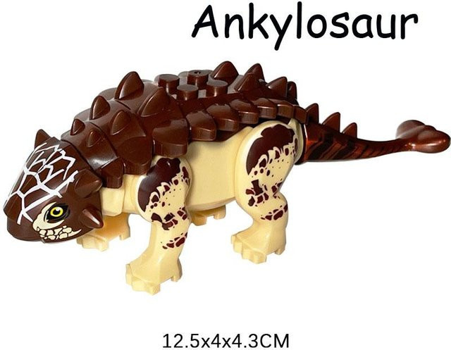 Jurassic Park Dinosaurier Indoraptor Triceratops Indominus Rex T-Rex Bausteine Spielzeug für 6-12 Jahre - Bild 1