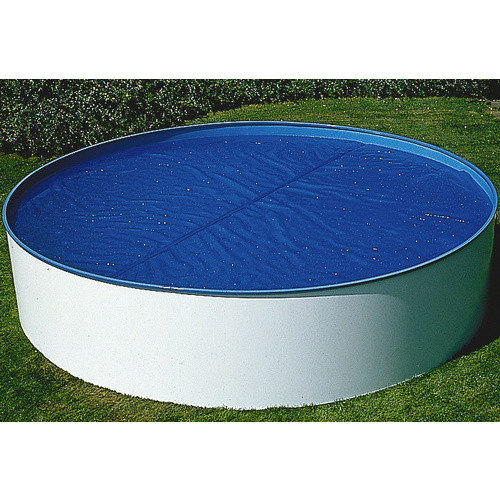 Summer Waves Solarabdeckplane aus Polyethylen in Blau, Breite: 350 cm - Bild 2