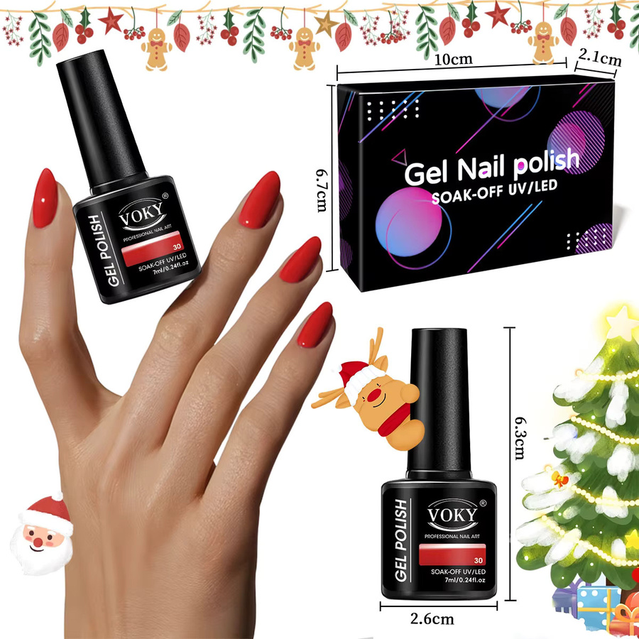 VOKY Nagellack-Set, 5 Farben, glänzend, Unisex - Bild 2