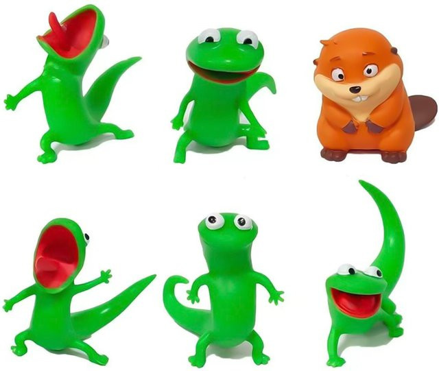 Bandai Disney Hoppers, Filmfiguren, 8-teiliges Set, PVC - Bild 1