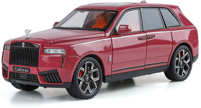 Linyi toy car Rolls Royce Cullinan SUV Modellauto, Metall, 1:24, mit Licht und Sound, ab 14 Jahren - Bild 1