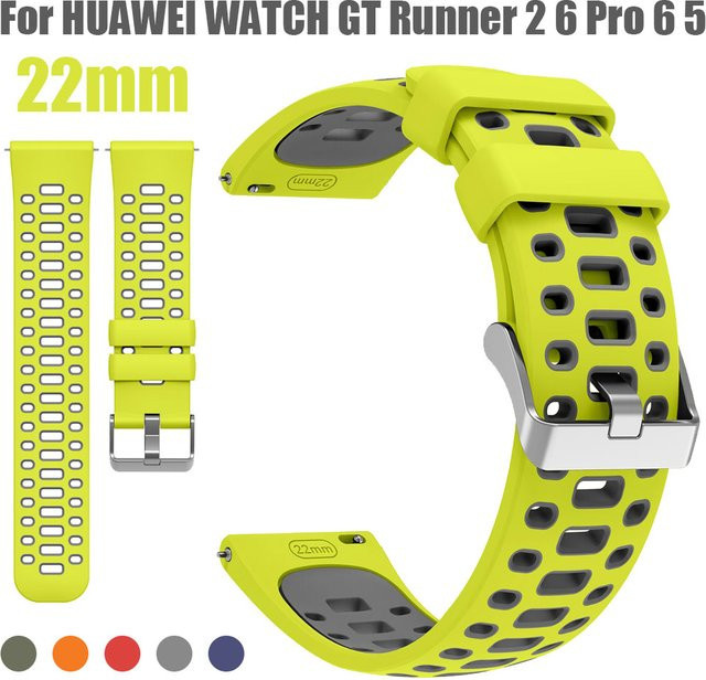 Uhrenarmband Silikon, 22 mm, für Huawei Watch GT - Bild 1