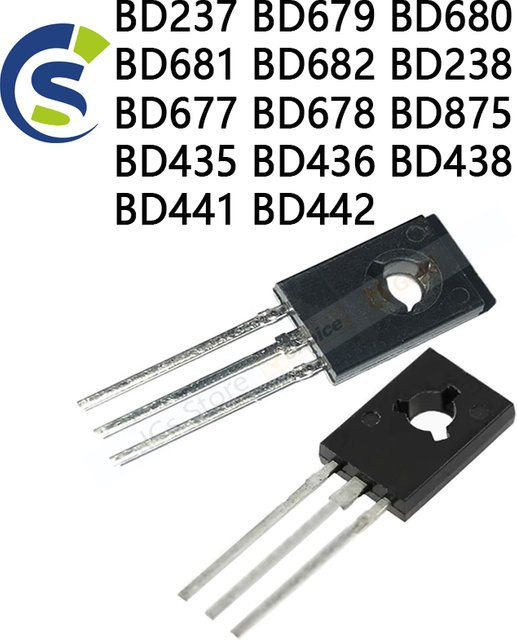 10 Stück ANNUOSENCHIP Transistoren TO-126 in Schwarz (BD237 BD679 BD680 BD681 BD682 BD238 BD677 BD678 BD875 BD435 BD436 BD438 BD441 BD442) - Bild 1