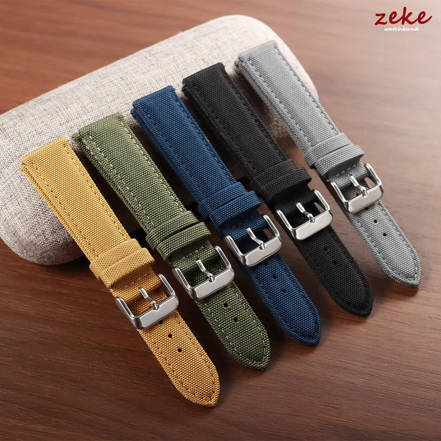 crazyband Uhrenarmband Nylon, Textil, Herren, 20mm, 22mm - Bild 2