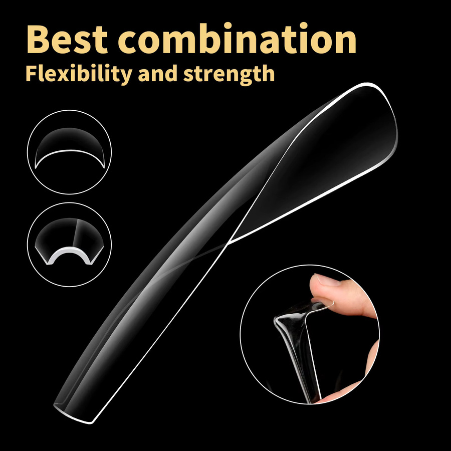Misscheering Gel-Spitzen Coffin, 180 Stück, Glänzend, Unisex - Bild 2