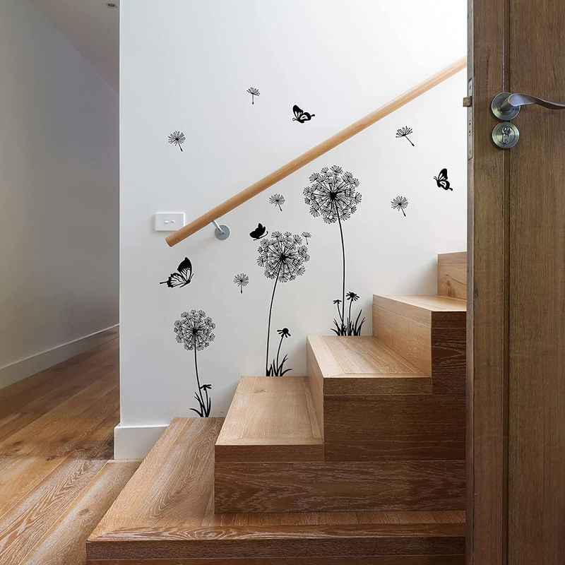 A Better Home DIY Löwenzahn-Schmetterlings-Wandaufkleber mit fliegenden Blumen als moderne Wanddekoration - Bild 6