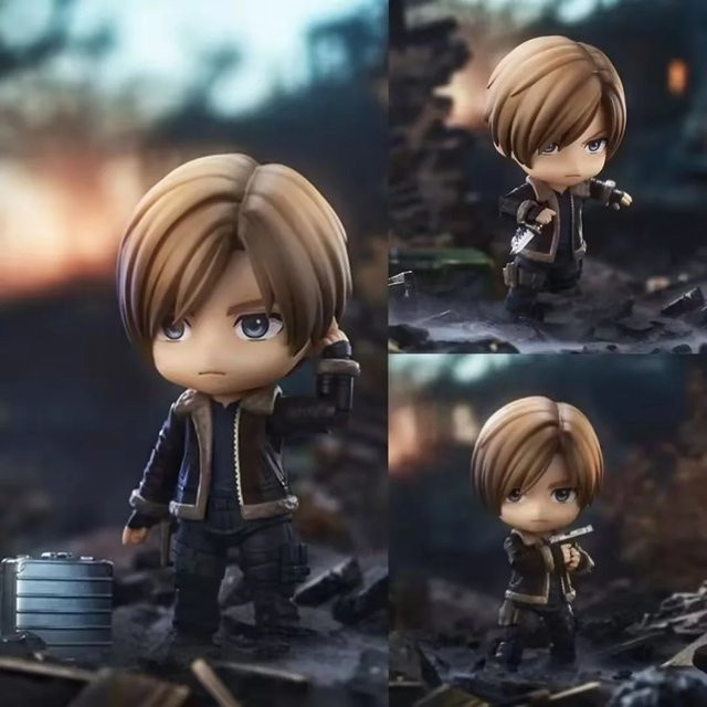 Bandai Nendoroid 2337 Leon S Kennedy Actionfigur, Resident Evil Biohazard - Bild 1