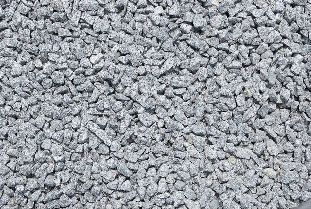 Scherf Granitsplitt Salz-Pfeffer 8 - 12 mm in Grau, 25 kg - Bild 1