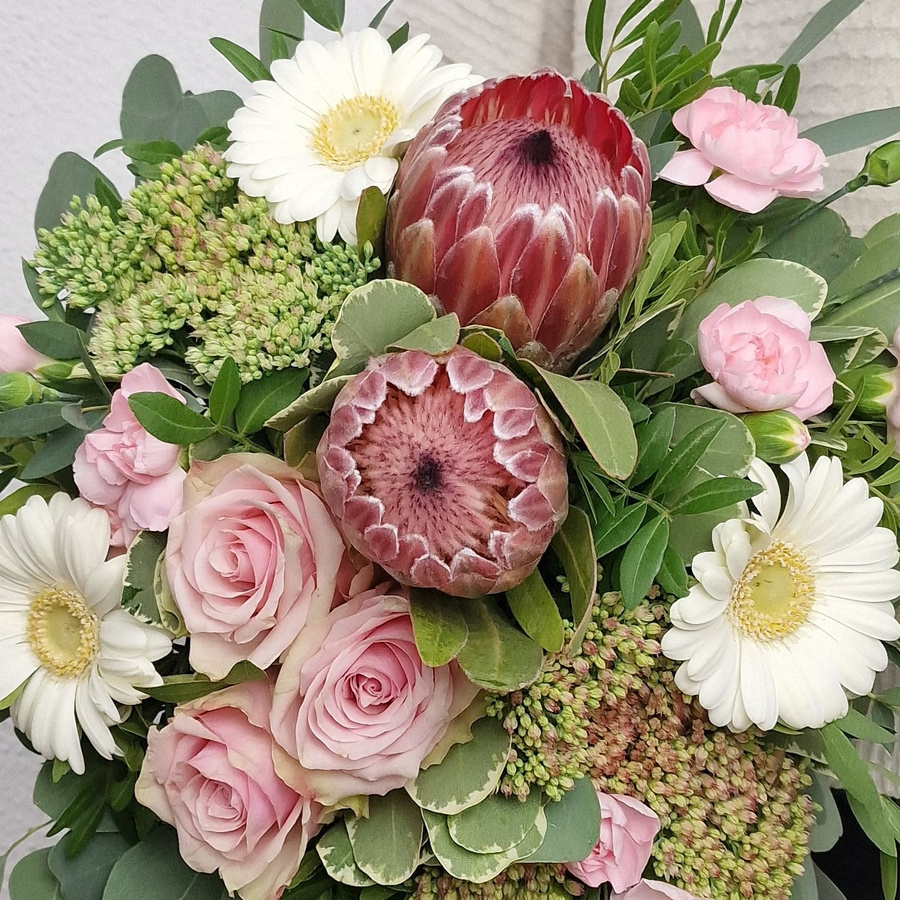 Blumenstrauß Protea mixed Pink - Bild 2