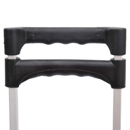 HOMCOM Klappbare Sackkarre aus Aluminium in Silber, belastbar bis 70 kg - Bild 2
