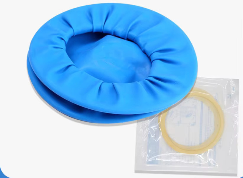 Skylundent Dental O-Form Einweg-Gummidämme, Blau, 10 Stück - Bild 1