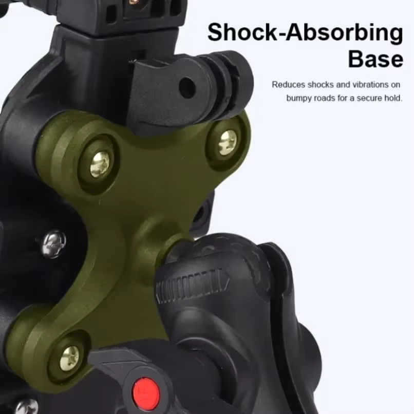 VoltLink Pro-Ladehalterung in Schwarz mit 15 W MagSafe-Ladefunktion, 33 W Typ-C-Leistung und OctoGrip-Vibrationsdämpfung - Bild 5