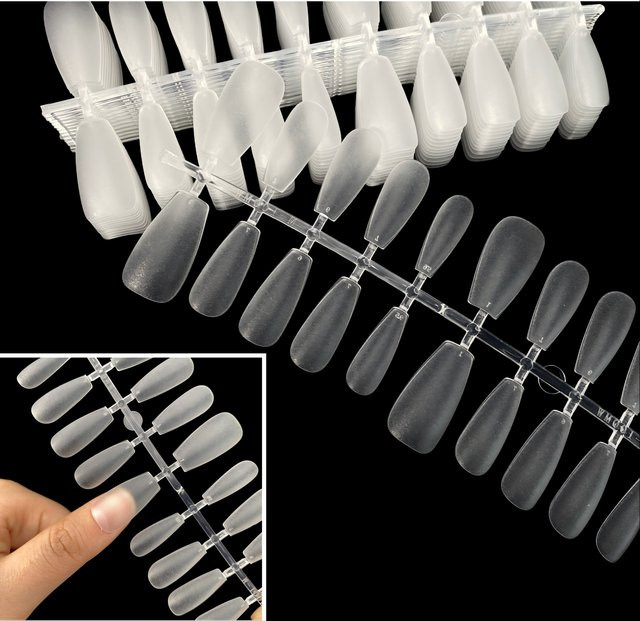 Nailpop S-Middle Ballet Soft Gel Falsche Nägel, 300 Stück - Bild 1