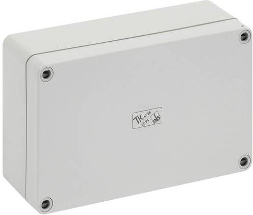 Spelsberg TK PS 1811-6f Installations-Gehäuse aus Polystyrol in Lichtgrau RAL 7035, B/T/H: 18,0 x 11,0 x 6,3 cm - Bild 1