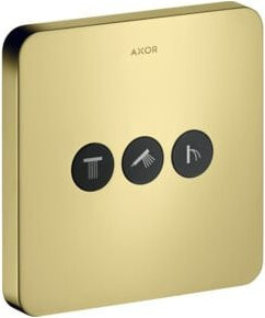 Hansgrohe ShowerSelect UP Fertigmontageset mit 3 Verbindungen in Gold Optik poliert - Bild 1