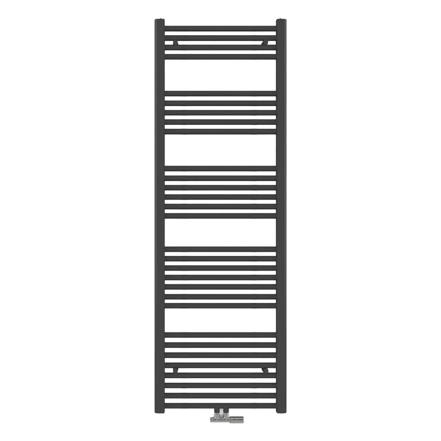 Emke Badheizkörper Handtuchwärmer in Anthrazit mit 654W Leistung, B/H: 50 x 160 cm - Bild 2