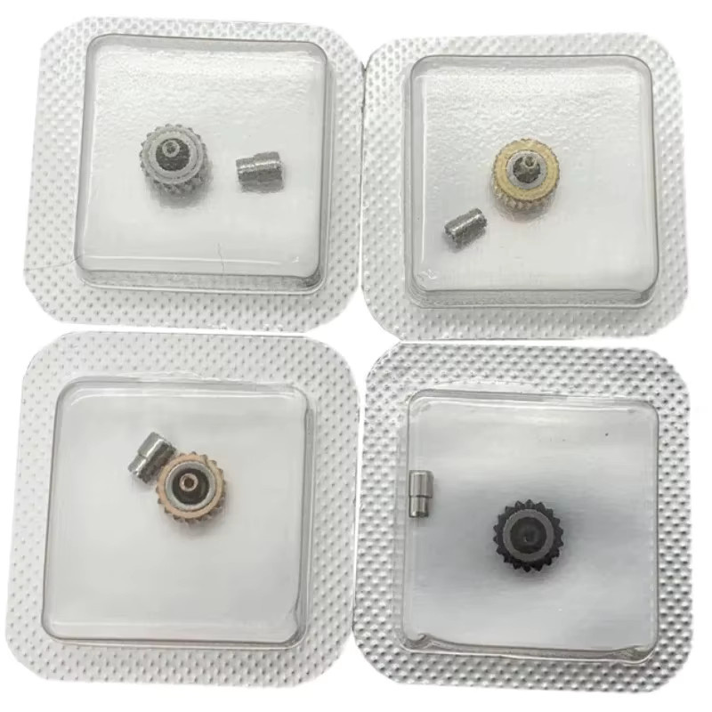 RUIMOODE Uhrenkrone Edelstahl, Silber, 2,0 mm Öffnung, Unisex - Bild 2