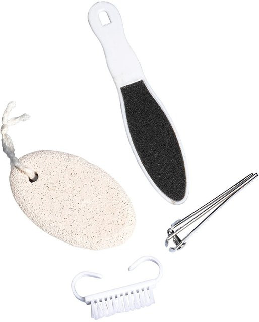 genialo Fußpflege-Set, 4-teilig, Unisex - Bild 1