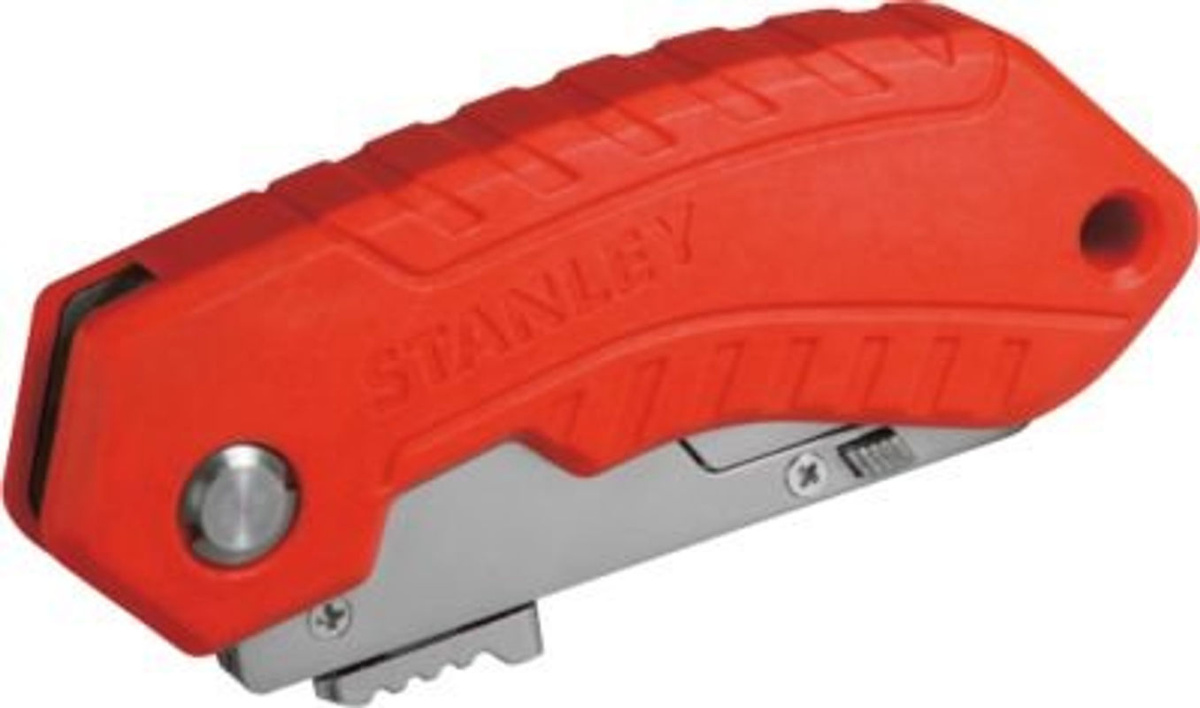 Stanley Sicherheits-Klappmesser mit 18mm Snap-Off Klinge in Rot - Bild 6