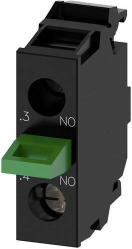 Siemens Kontaktmodul 1s Switch in Schwarz aus Kunststoff - Bild 1