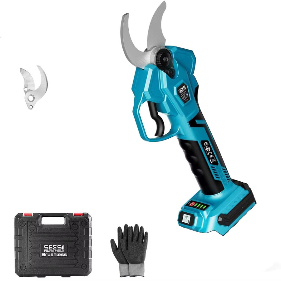 Seesii Bürstenlose elektrische Astschere für Makita 18V LXT Akku mit 40mm Schneidkapazität - Bild 7