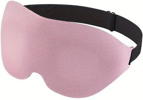 NATAWA Augenmaske, 3D-konturiert, rosa, Damen und Herren - Bild 1