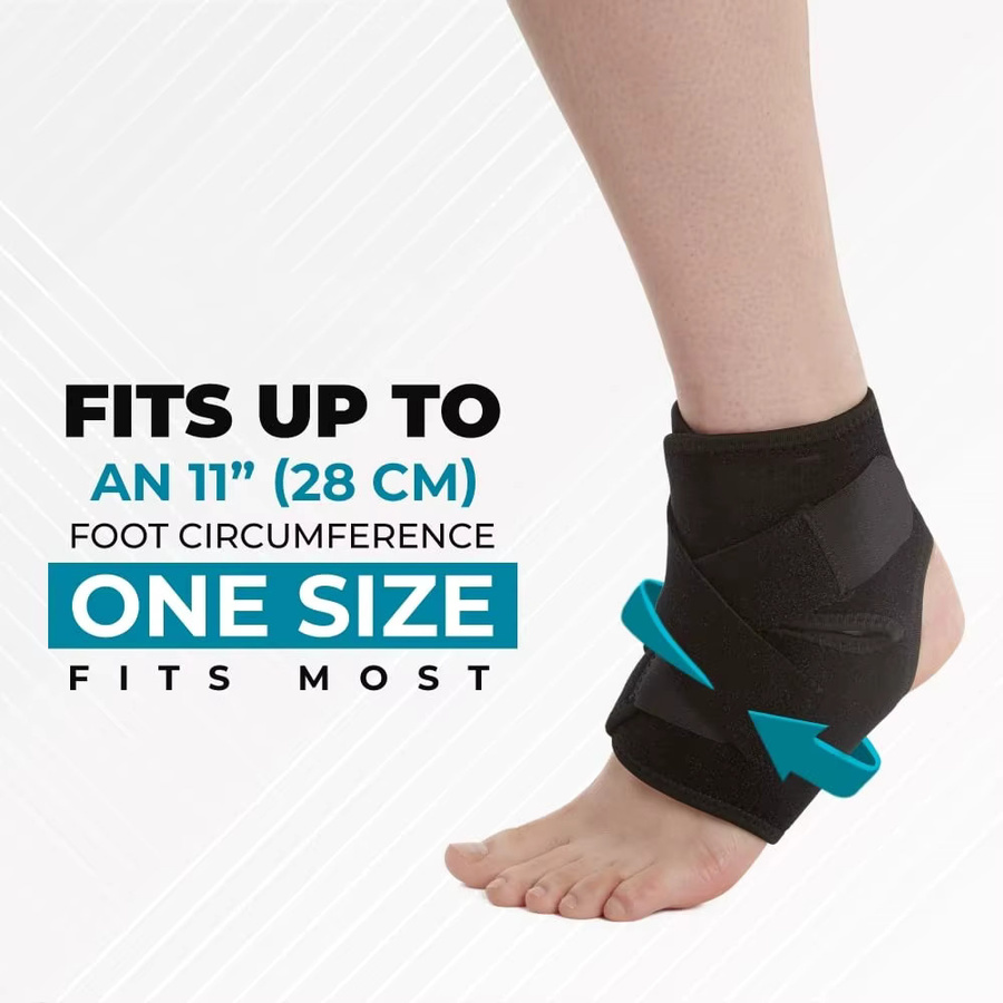 Bodyprox Knöchelstütze, atmungsaktive Neopren-Bandage - Bild 4