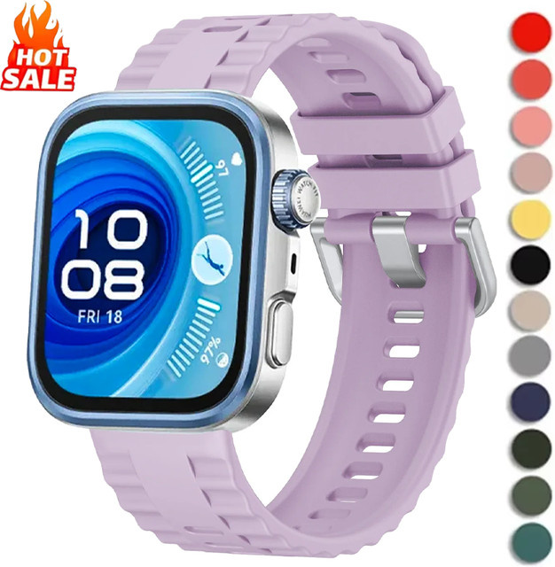 OAKCHARM Uhrenarmband Silikon, Huawei Fit 4Pro, Fit4, Fit3 - Bild 1