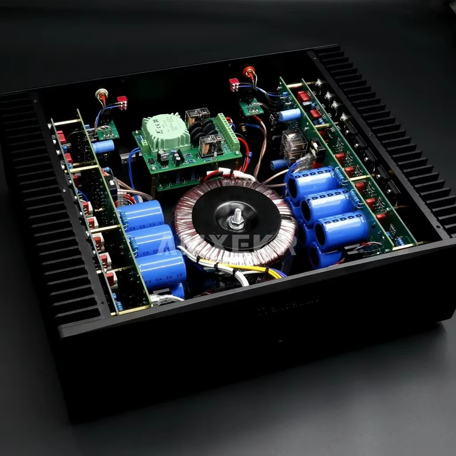 CEYYOR MASTER D9PRO Stereo-Leistungsverstärker in Silber mit 300W*2 für HIFI-Audio - Bild 4