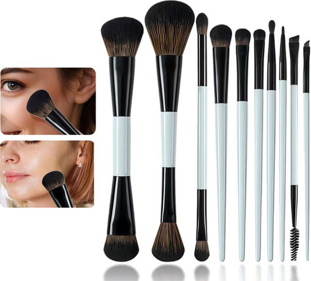 KuZHEN Doppelseitiger Foundation-Gesichtspinsel, Unisex - Bild 1