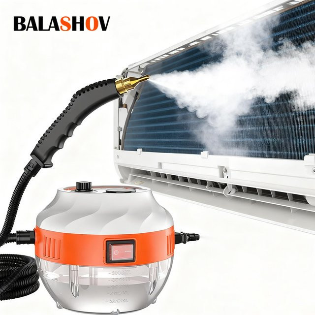 BALASHOV Handdruck-Dampfreiniger mit 2500 W für die Autoreinigung und Heimgebrauch - Bild 1