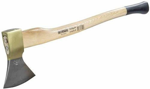 IRONSIDE Axt in Schwarz-Gold-Silber mit 1250g Kopfgewicht, Gesamtlänge: 70 cm - Bild 1