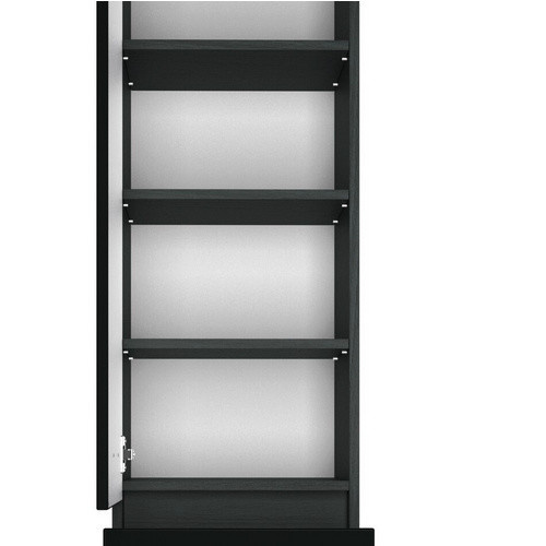 HELD MÖBEL Seitenschrank Baabe in Grau, modern und matt, Breite: 40 cm, Höhe: 180 cm, Tiefe: 35 cm - Bild 2