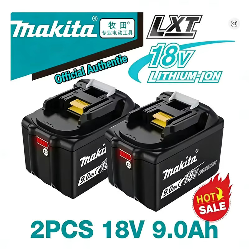 Makita Ersatz Lithium-Ionen-Akku 18V 9Ah in Schwarz für BL1840 BL1830B BL1850B BL1850 BL1860 BL1815 - Bild 5