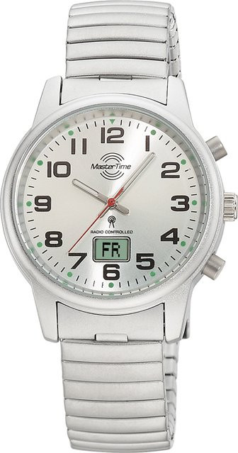 Master Time Armbanduhr, Quarz, Edelstahl, Silber, 34 mm, Damen - Bild 1